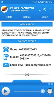 DYVL AKSYON RADYO android App screenshot 1